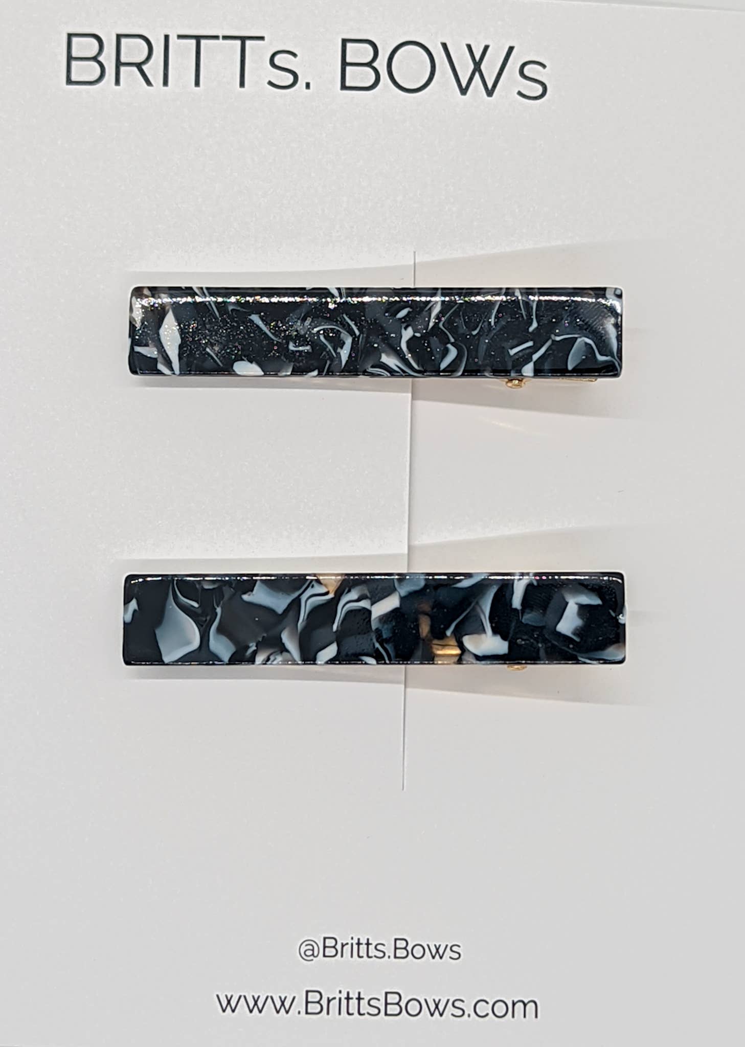 BRITTs. BOWs - Wholesale Hair Clip - Women's - Single Bar Clips- Set of 22