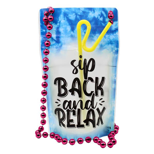 NeckSip - Vente Sacs pour bouteilles de vin - Sip Back And Relax - Sachets à boisson portables (12 oz | paquet de 2)5