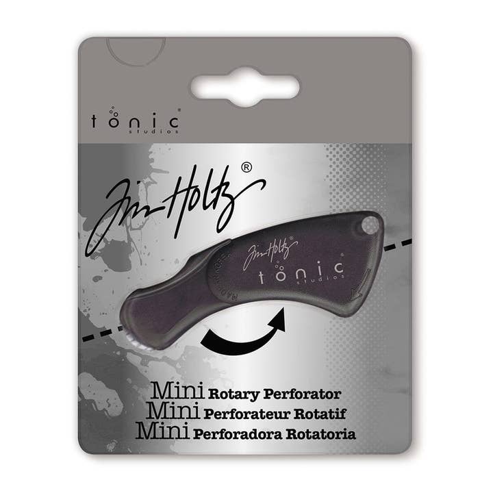 Tonic Studios - Wholesale Craft Tool - Tim Holtz - Mini Rotary Perforator Tool - 251e