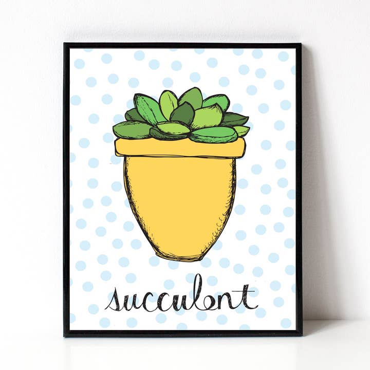 Saftiger 8x10 Kunstdruck für den Großhandel von Katie Vaz Design