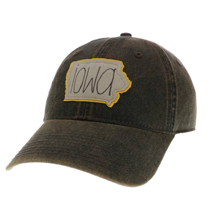 Iowa Old Favorite Hat in Black for wholesale by Aisling