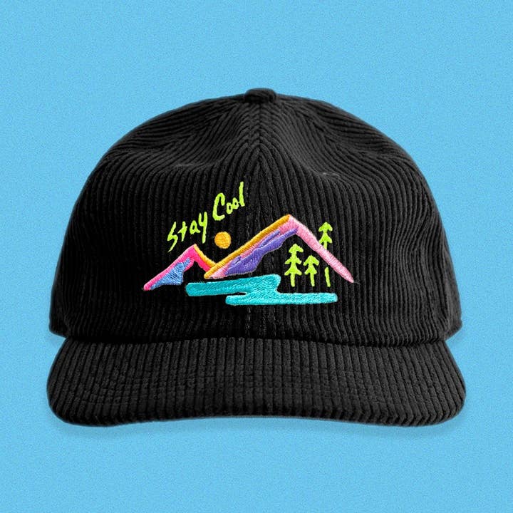 Stay Cool Corduroy Hat for wholesale by The Space Bureau