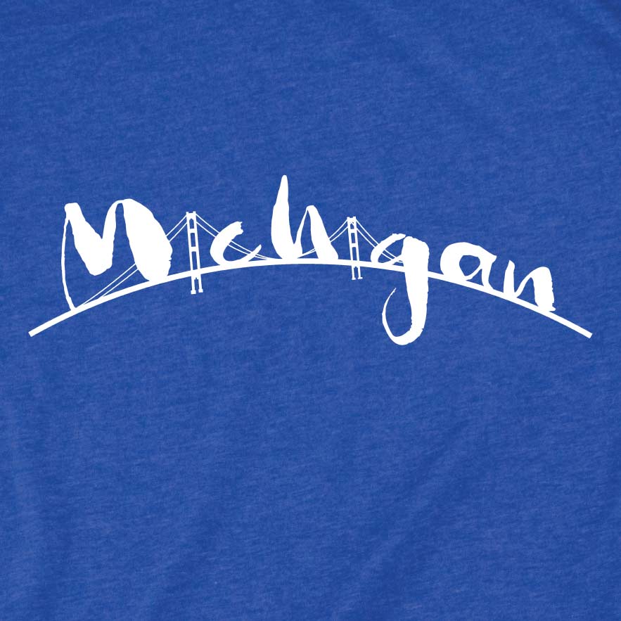 MICHIGAN VIBES - Wholesale Screen Printed T-Shirt - Unisex - The Mac Tee1