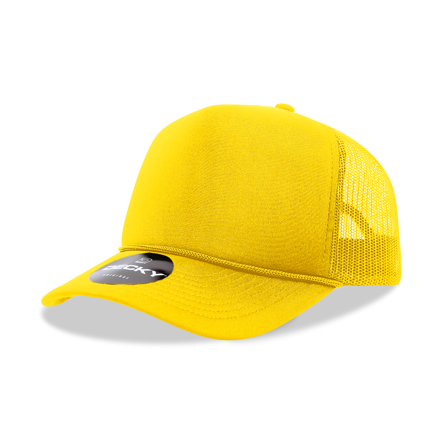 The Park Wholesale - Wholesale Trucker Hat - Unisex - Decky 6025 - Mid Profile, 5 Panel Foam Trucker Hat - 602519