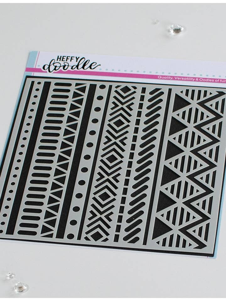 Fiesta Time Stencil for wholesale by Ecstasy Crafts Distributing