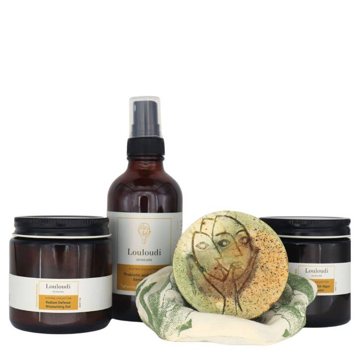 Eurybia Collection Set for wholesale by Louloudi Skincare