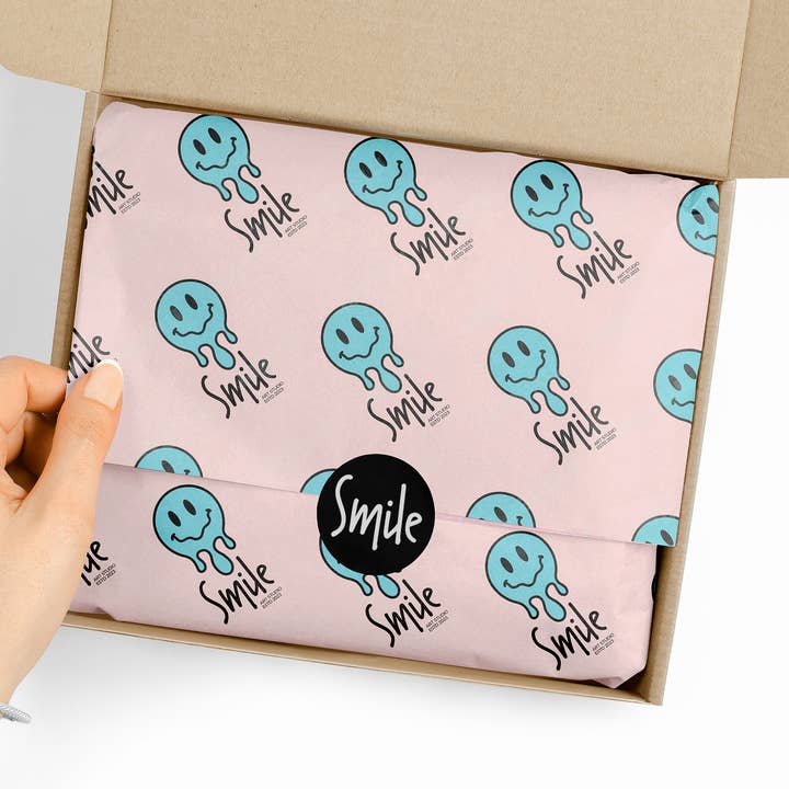 Papier de soie personnalisé, emballage de marque, papier de soie pour la vente par Coaco