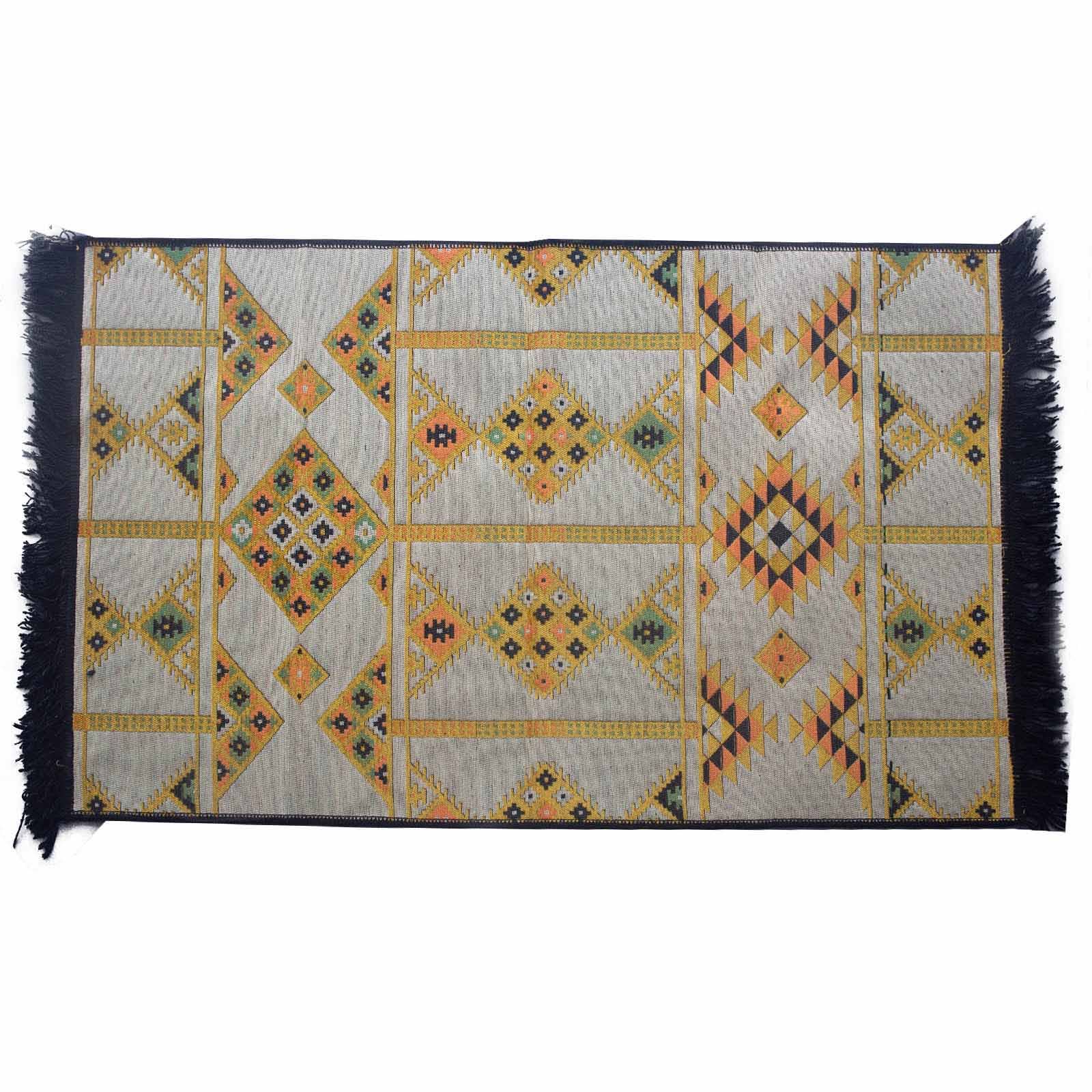 AWGifts Europe - Vendita all'ingrosso Tappeto - Tappeto kilim 125x80 cm - Giallo1