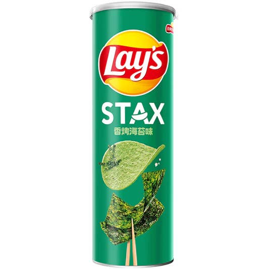 Lay's Stax Pringles Gerösteter Seetang Geschmack (China) für den Großhandel von Sahara Stock & Go wholesale