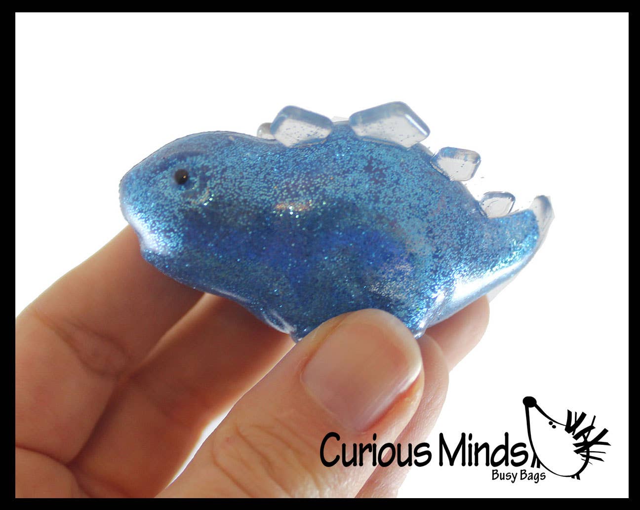 Curious Minds Toys - Wholesale Squishy Toy - Kids & Baby - 1 Dinosaur Sugar Ball - Dino Thick Glue/Gel Syrup Molasses S9
