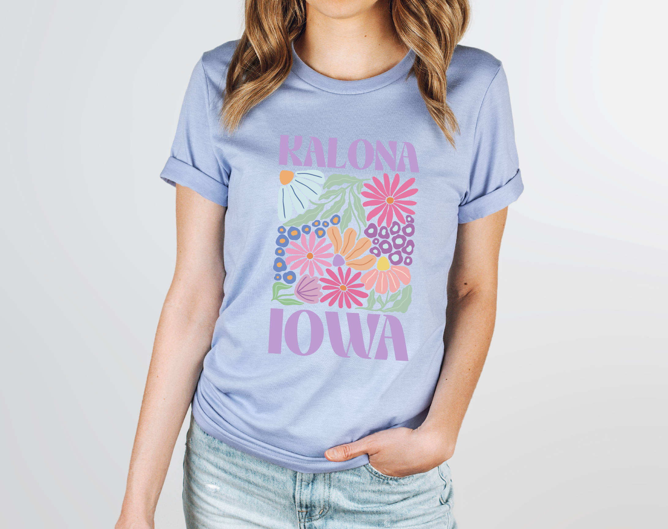 Boho Bailey - Wholesale Graphic Sweatshirt - Women's - Custom Town and State Floral Tees and Sweatshirts2