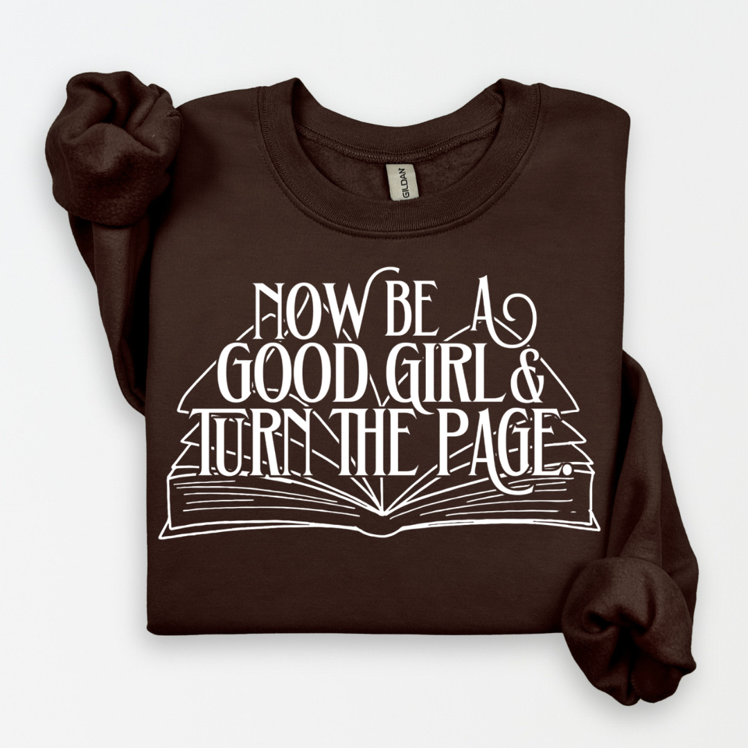 The Babe Co. - Wholesale Grafisch sweatshirt - Dames - Draai De Pagina Boek Dames Sweater4