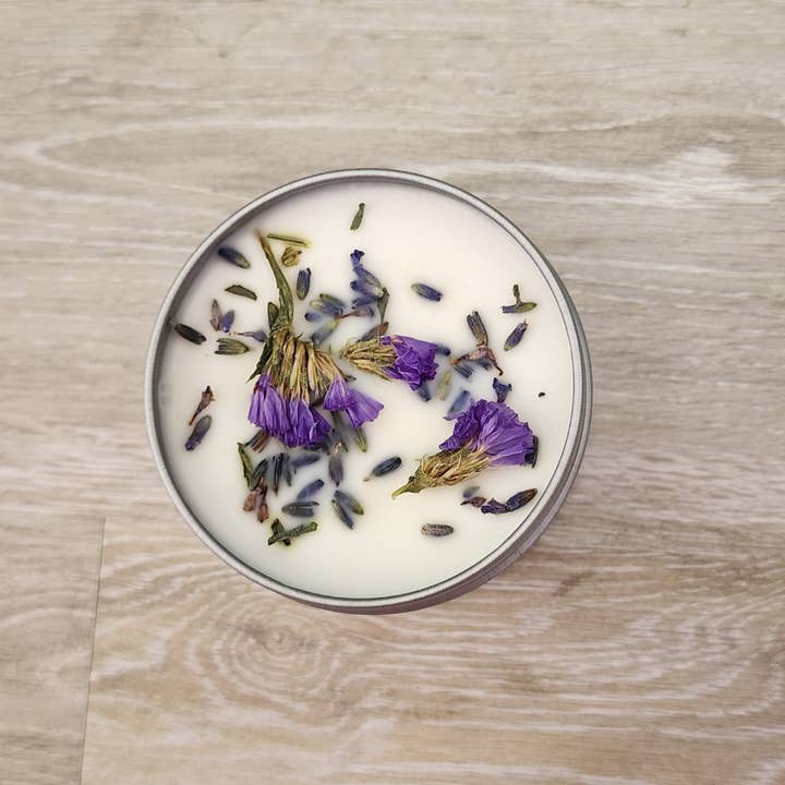 Sandra Sue Creations LLC – wholesale Jar/filled candle – Wickless Soy Candle, 8 oz - Private Label | Multiple Scents4