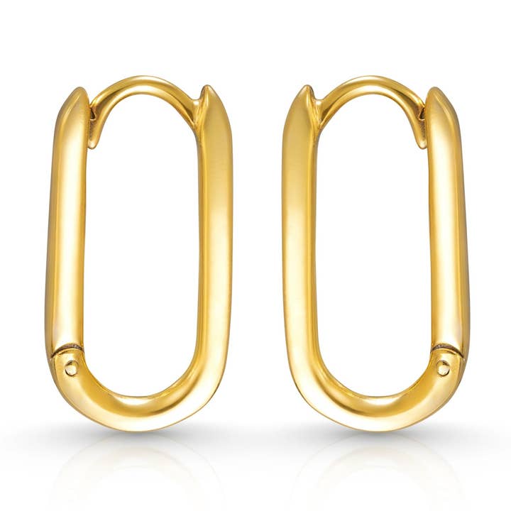 Goldene rechteckige Hoos für den Großhandel von Isonia