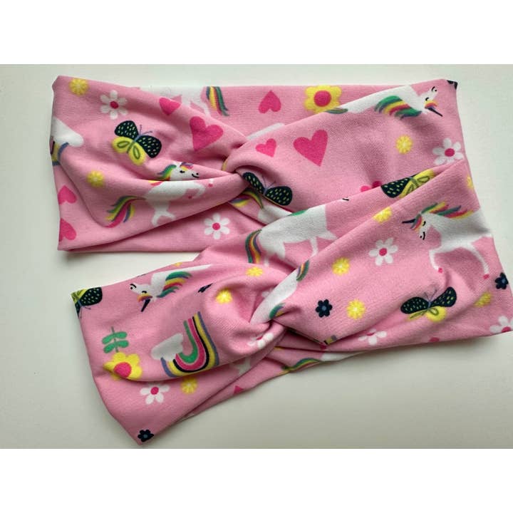 Unicorn & Rainbow Children Headband for wholesale by Kaardal Kraft