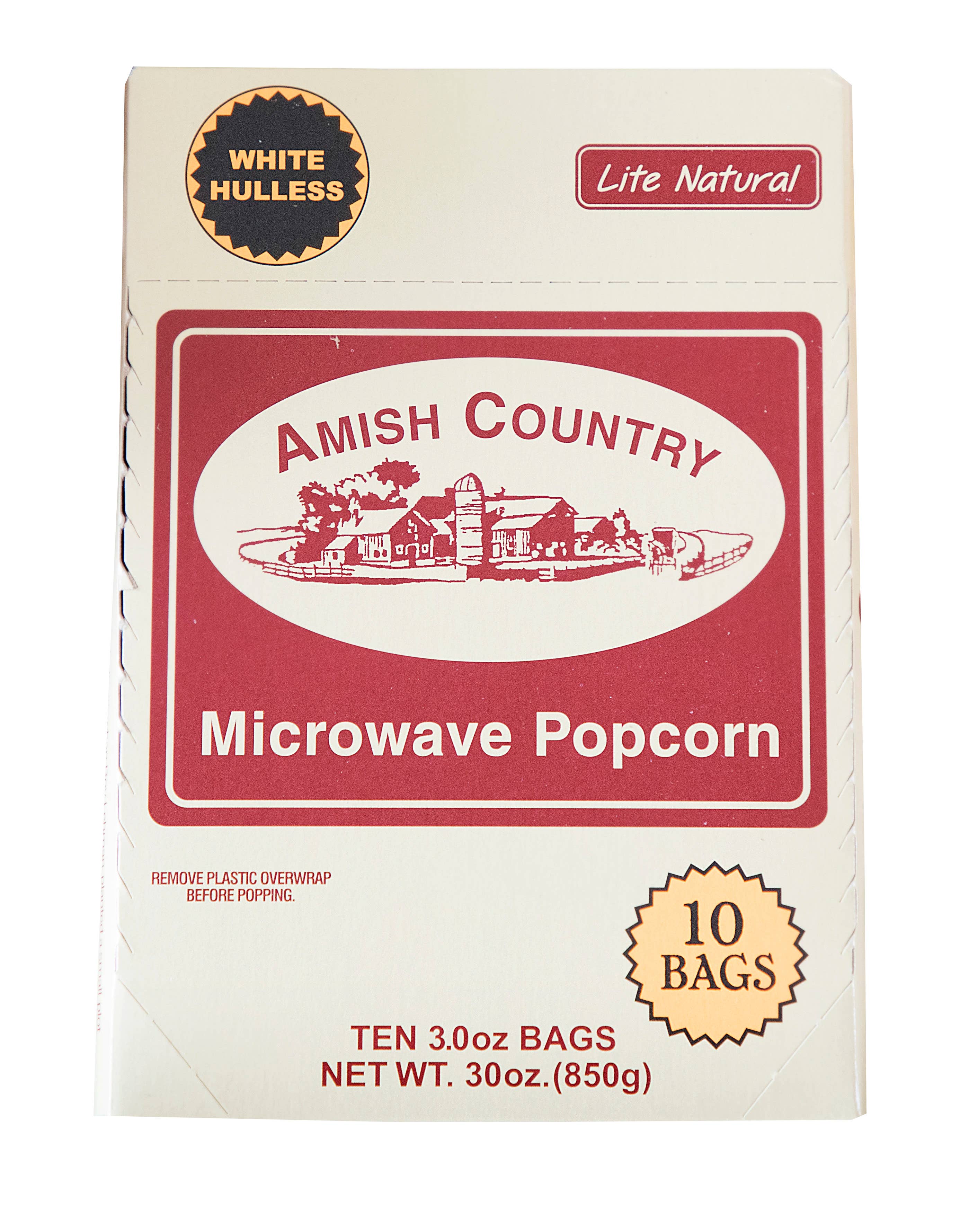 Amish Country Popcorn - Wholesale Popcorn - Mixed Case of 10pk Microwave Popcorn (6/10pk per case)2