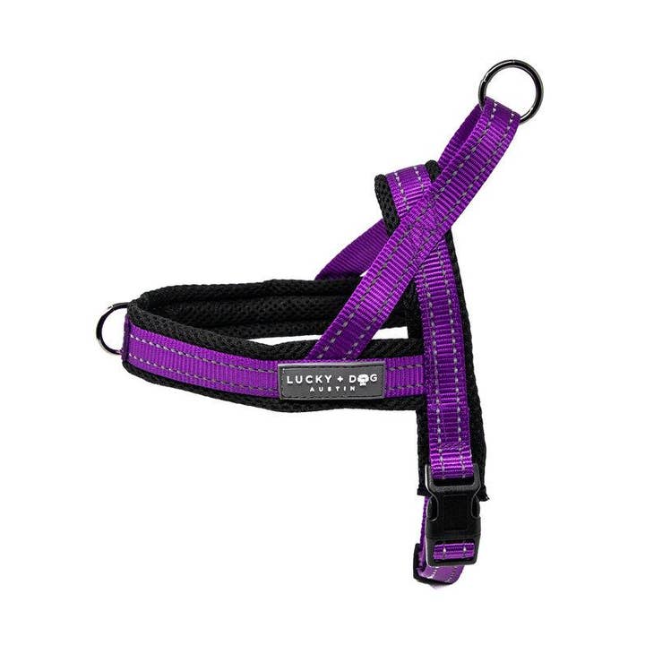 Quick-Fit No-Pull Harness - Purple for wholesale by LUCKY + DOG