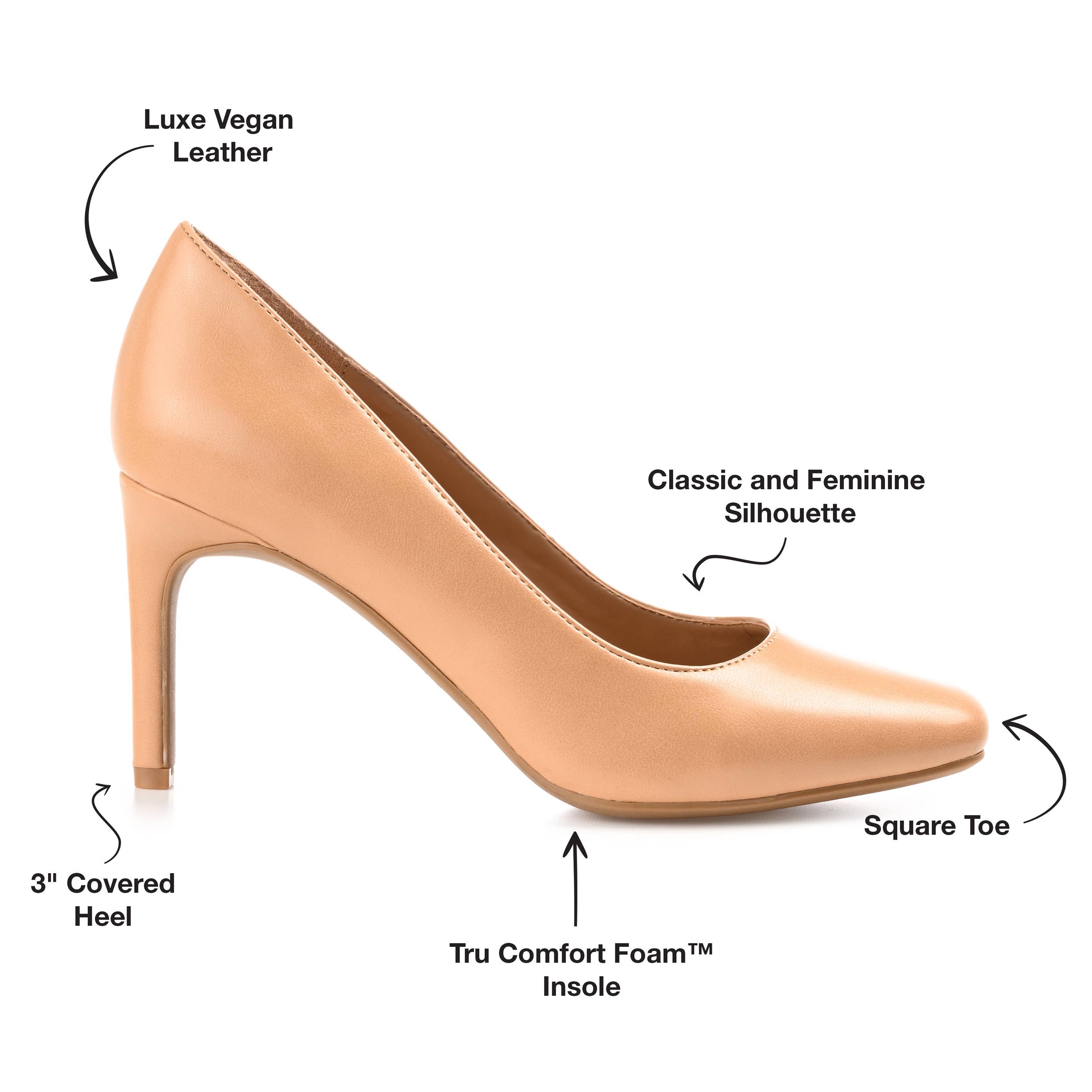 Journee - Wholesale High Heels - Women's - Monalee Pump Stiletto Heels In Croco10