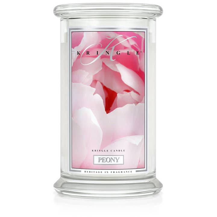 Kringle Candle Company - Wholesale Jar/Filled Candle - 22oz 2W Kringle Classic: Peony