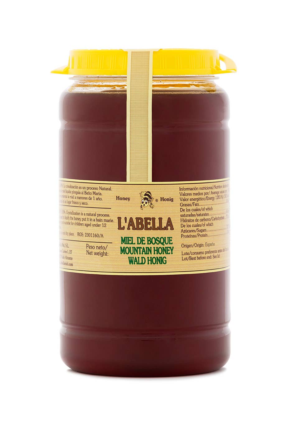 L'ABELLA MIEL – wholesale Honung – L'Abellamel Skog Honung 2000g0