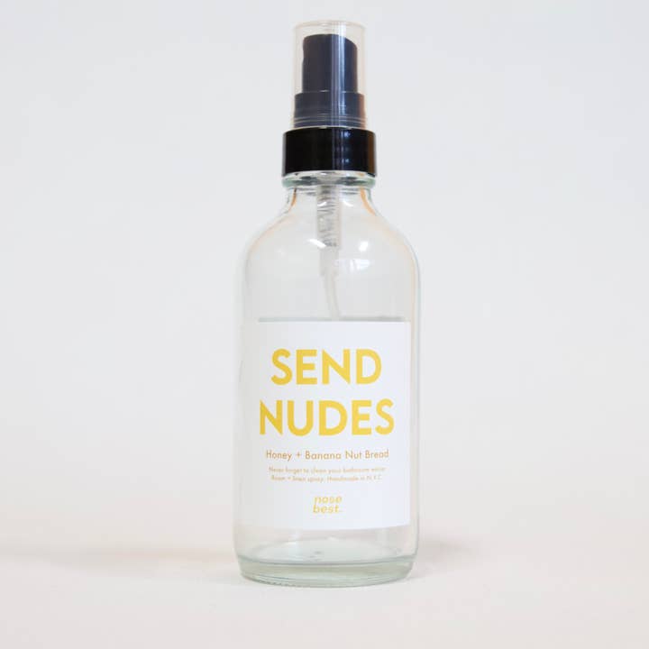 Send Nudes - Honey & Banana Nut Bread - Room Spray for wholesale by Nose Best Candles