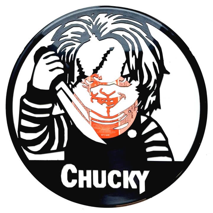 Vinyl Record Art - Chucky for wholesale by Broken Record