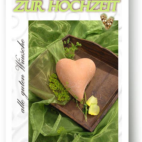 Hochzeit / Grußkarte / 719010 für den Großhandel von Yabué