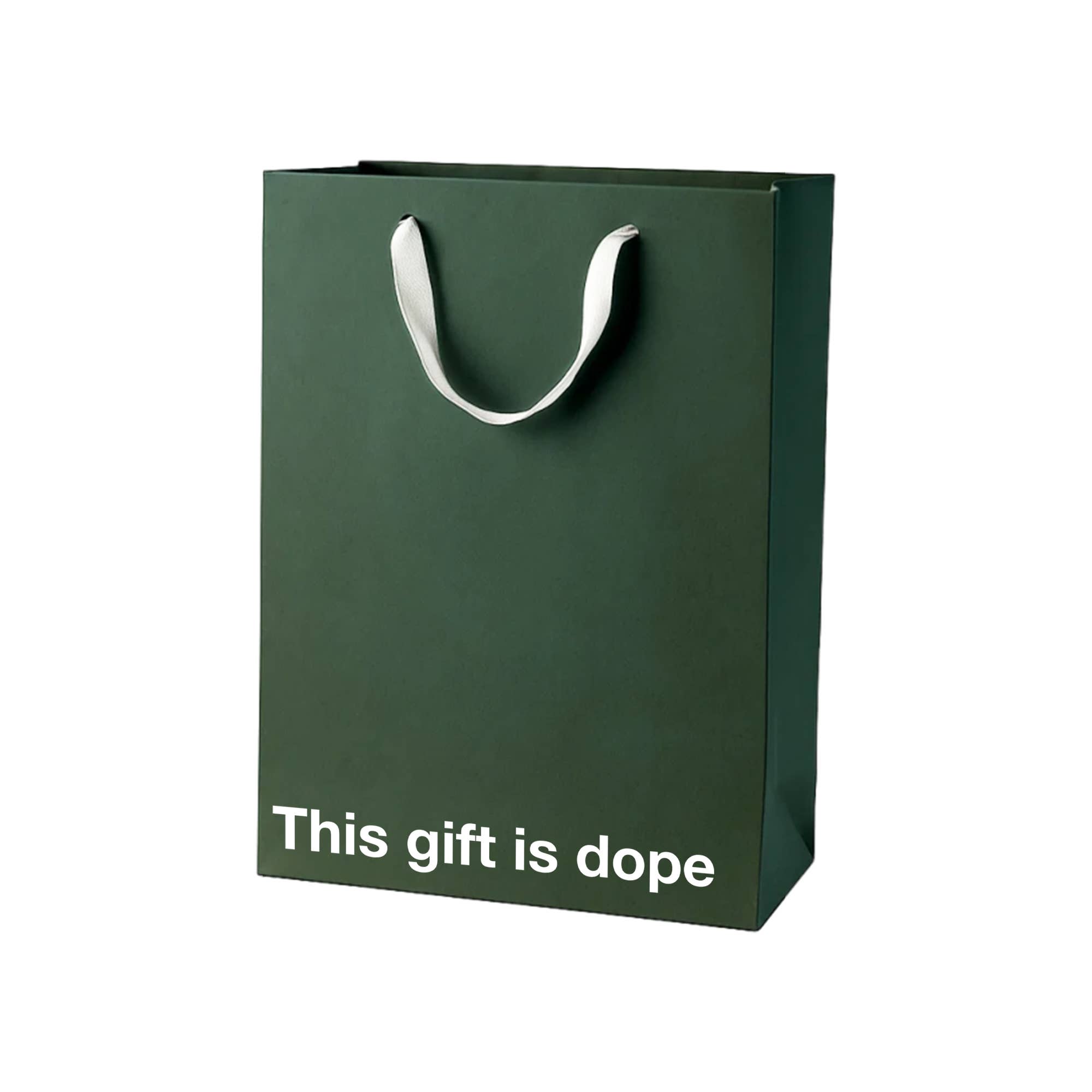 MilkToast Brands - Wholesale Gift Bag - "This gift is dope" Funny Stoner Gift Bag5