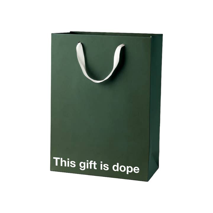 MilkToast Brands - Wholesale Gift Bag - "This gift is dope" Funny Stoner Gift Bag5