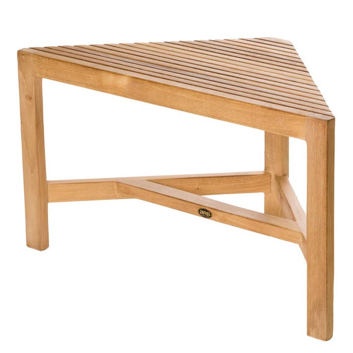 ARB Teak & Specialties – wholesale Bänk – Duschbänk i Teak Fiji Corner 31" (80 cm)