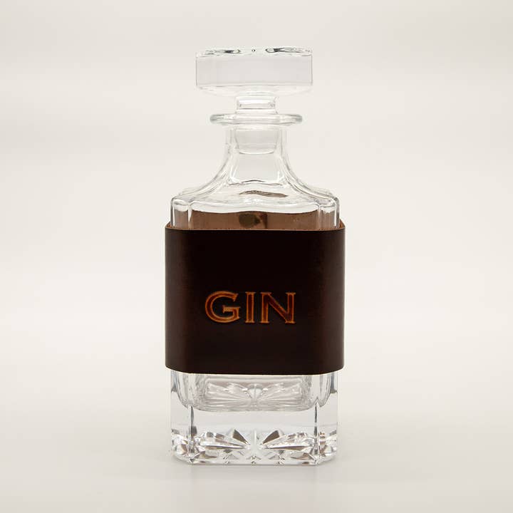 Læderkaraffel - "Gin" for engroshandel hos Lindy Leather