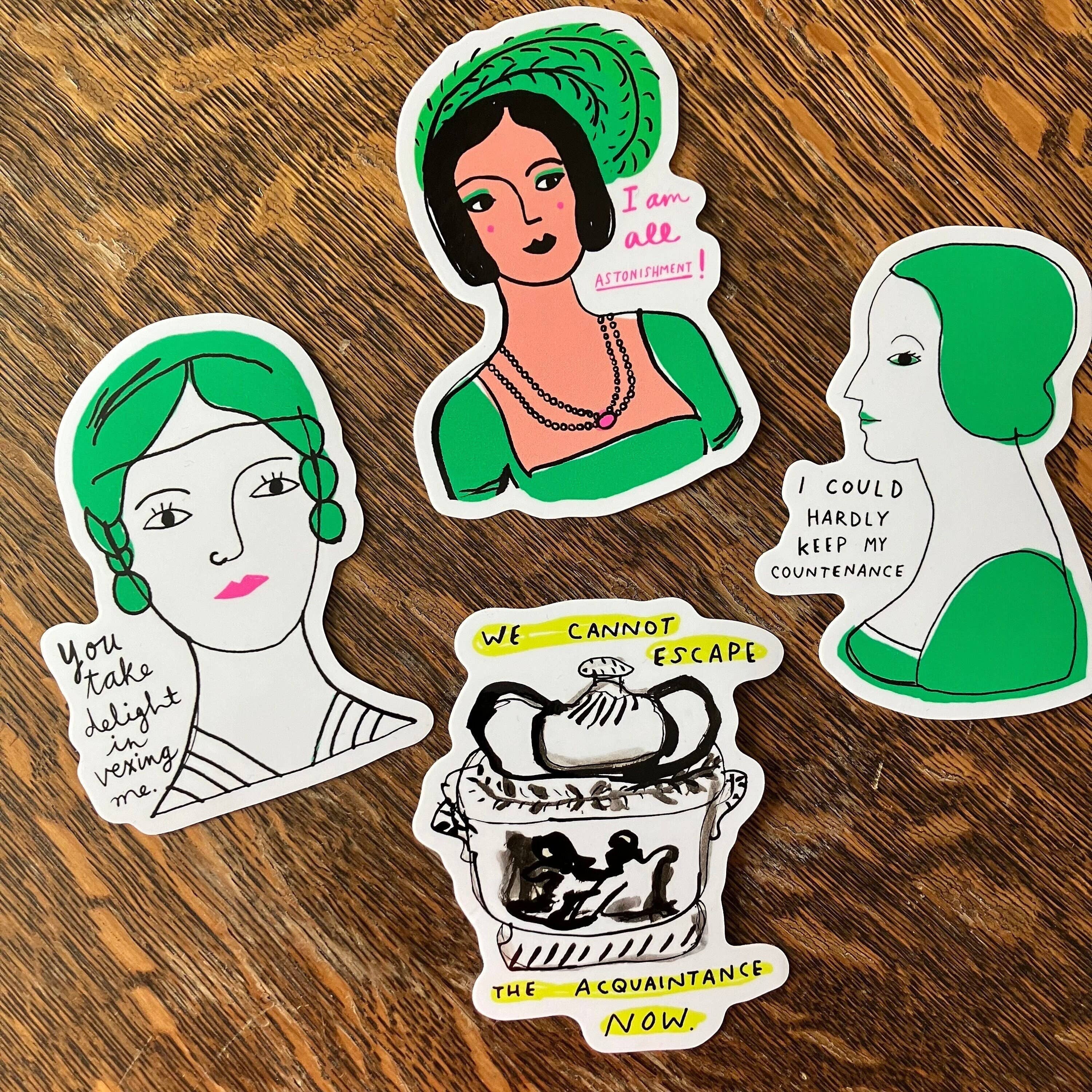 Colleen Harrington Studio – wholesale Sticker – 3 inch Vinyl Die Cut Sticker - Keep My Countenance 1