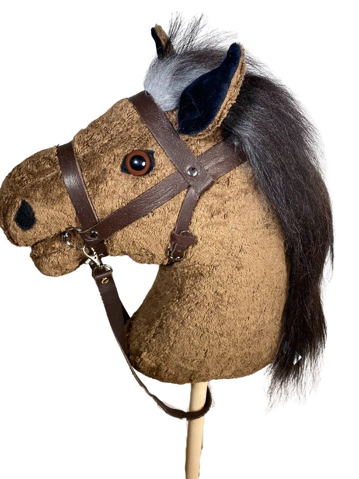 Organic Children's Mini Hobby Horse (Bit) "Abraxas"/STEDM-201/M for wholesale by Pat & Patty