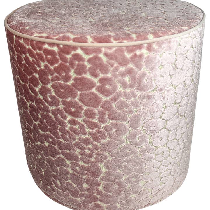 Piper-Collection - Wholesale Ottoman - Perch - Madison - Blush stool w/ cord (MADE TO ORDER)0