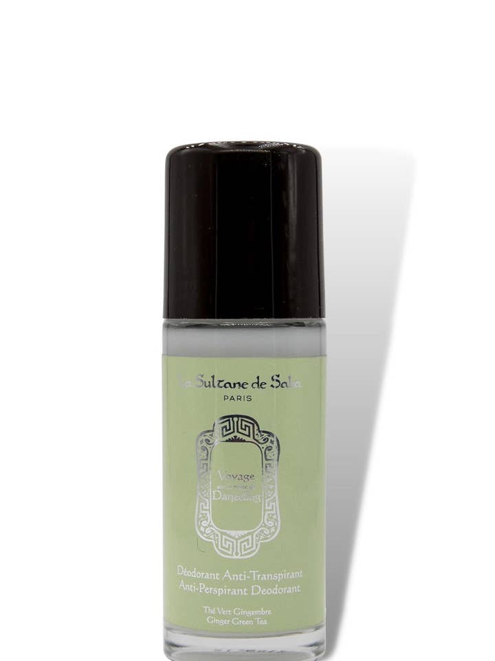 Deodorant - Ginger Green Tea - Journey To The Route Of Darjeeling for wholesale by La sultane de Saba