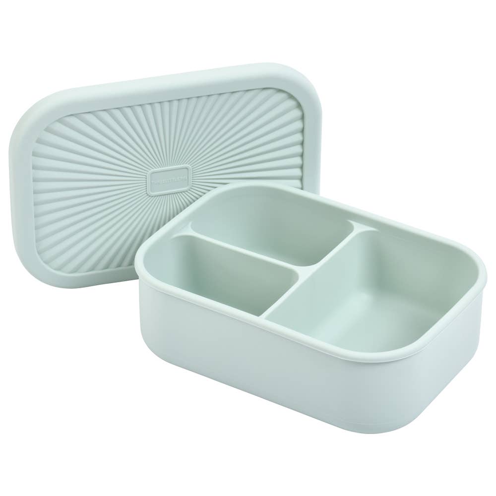 Three Little Tots - Wholesale Lunch bag/box – Kids - Honeydew Green Silicone Bento Lunch & Snack Box