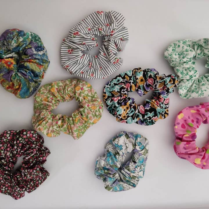 Kvinders hår scrunchies for engroshandel hos The Mel's World