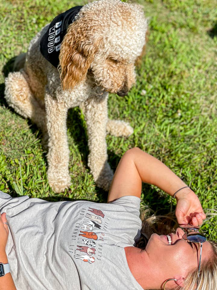 Lots of Dood Butts T Shirt - Oatmeal for wholesale by DOOD MOOD CO.