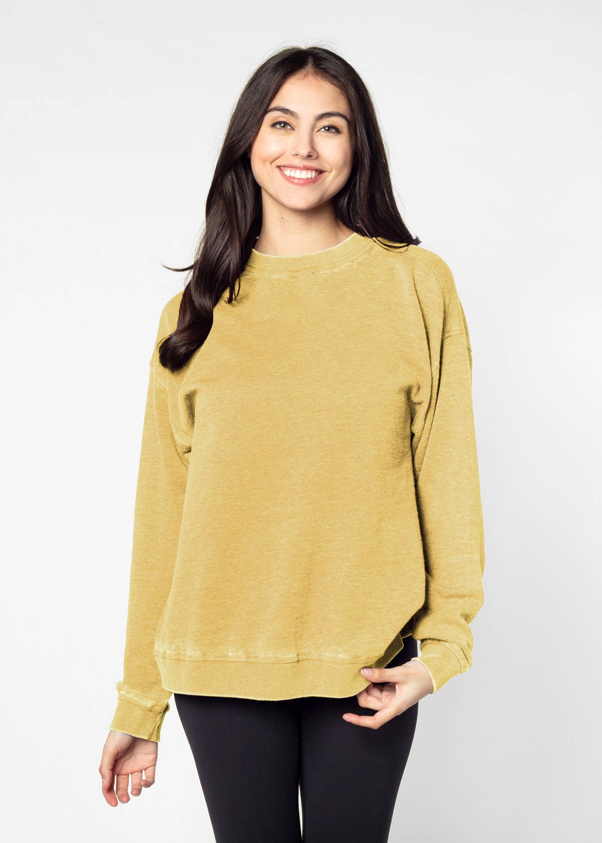 chicka-d - Wholesale Sweatshirt - Dames - Burnout Crewneck Pullover in alle kleuren4