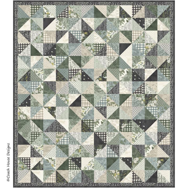 Coach House Designs - Wholesale Quilt - Scrappy Happiness Quilt Pattern6