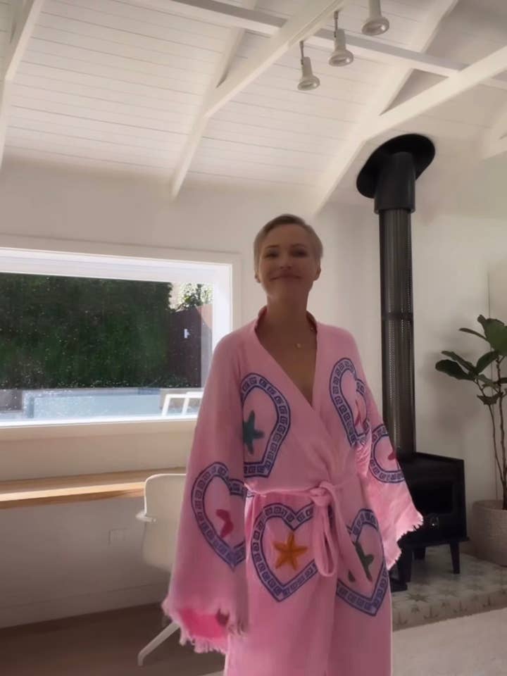 Orchid Bloom Long Robe Sea Star print - Just back in stock, run don’t walk! for wholesale on Faire18