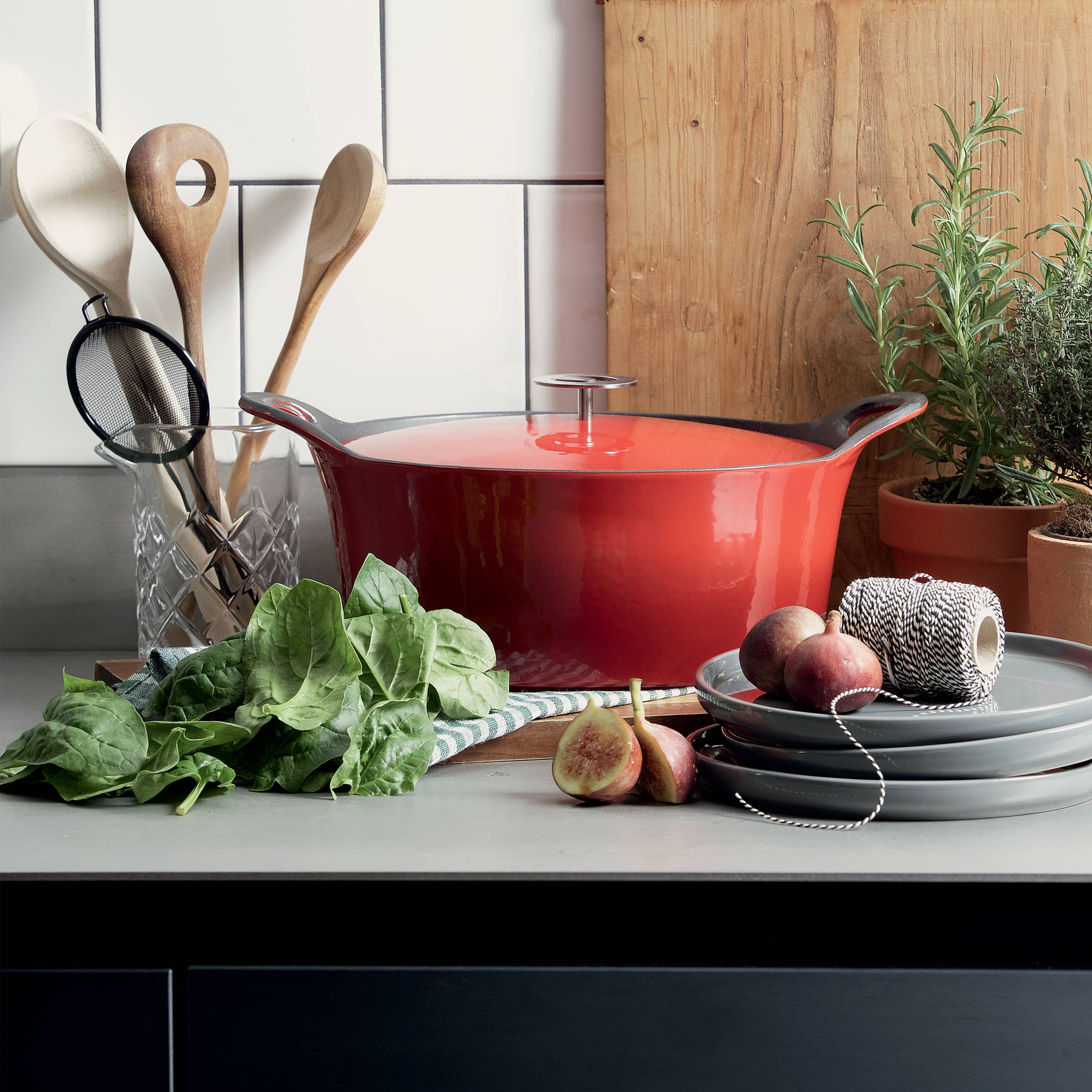 Amefa Couzon - Wholesale Cooking Pot - VOLCAN Enamelled Cast Iron Casserole Dish with Lid6