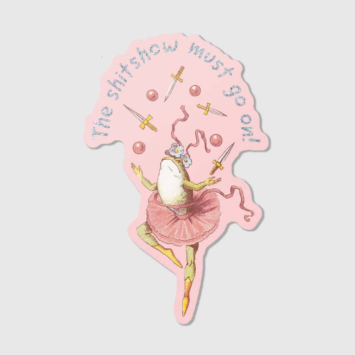 skitshowen - Glitter Vinylklistermärke för wholesale av studio mirabella