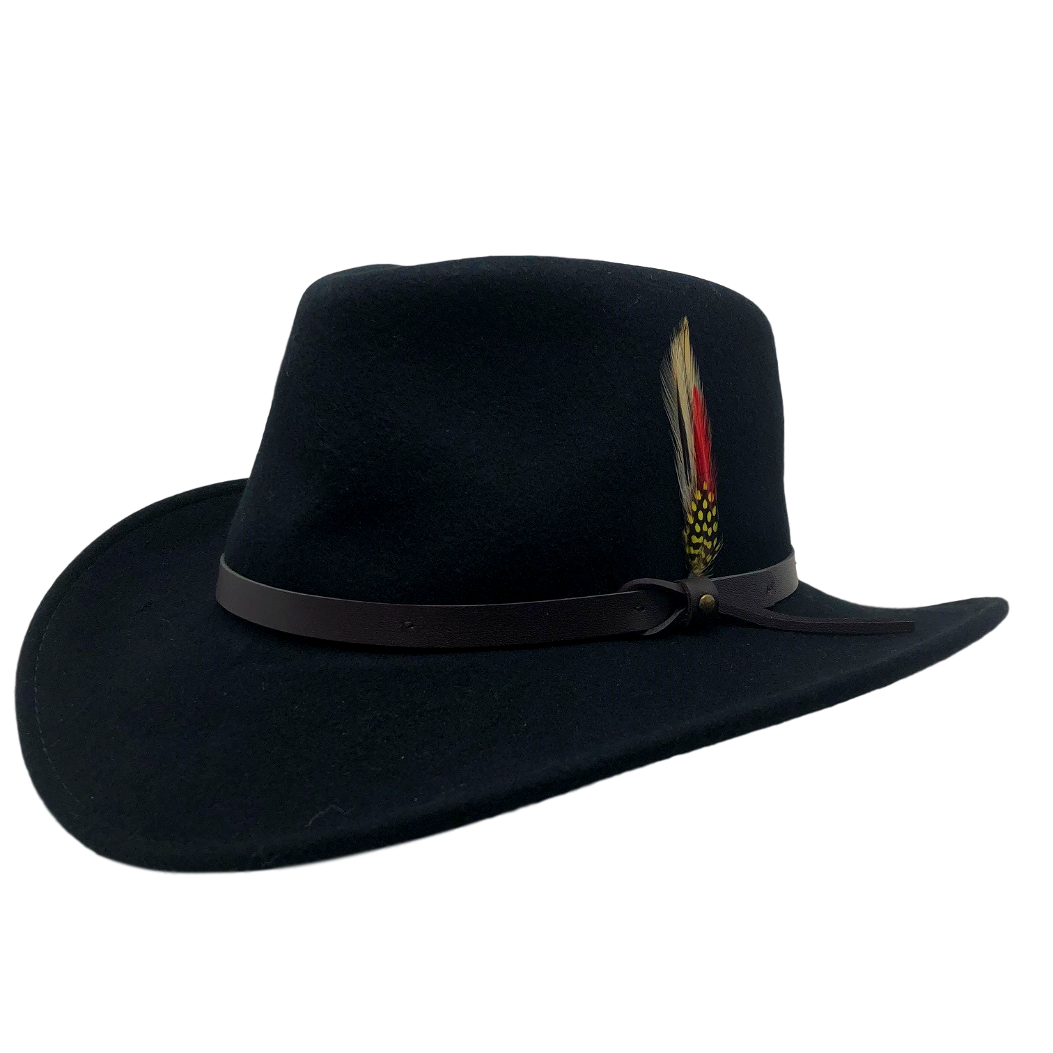 One Fresh Hat - Wholesale Fedora - Unisex - Outback Wool Crushable Hat0