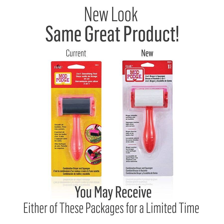 Plaid Crafts - Wholesale Craft Tool - Mod Podge ® 2-n-1 Brayer & Squeegee2