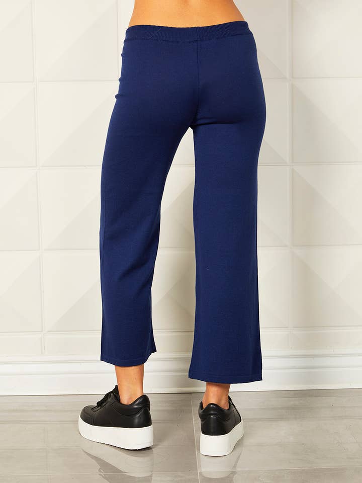 Gebreide broek met zijsplit voor wholesale door Angel Apparel