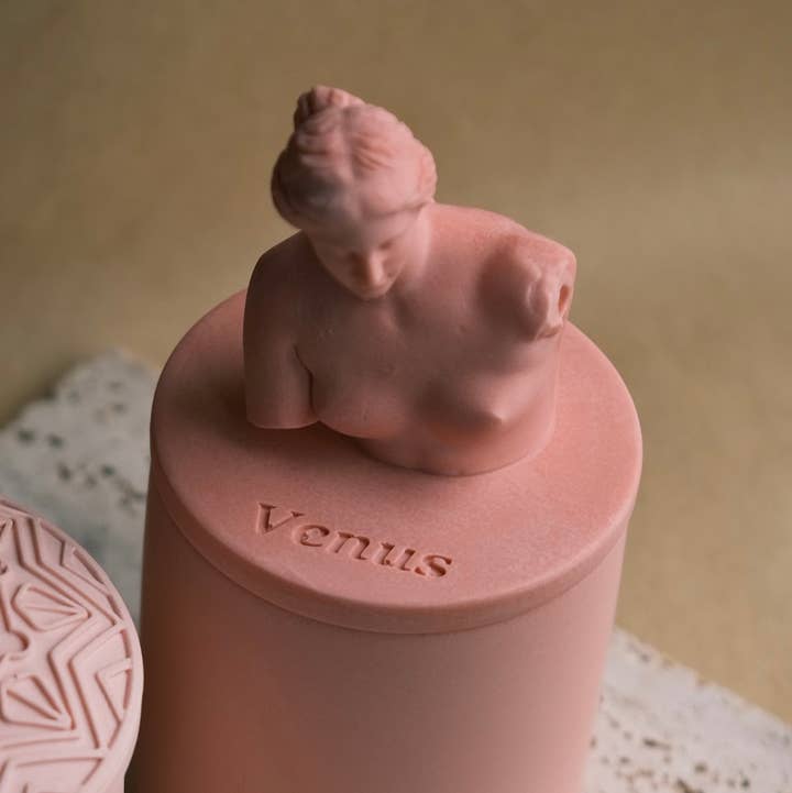 ECLAT DE L'AUBE - Wholesale Jar/Filled Candle - Scented jar candle - Venus sculpture2