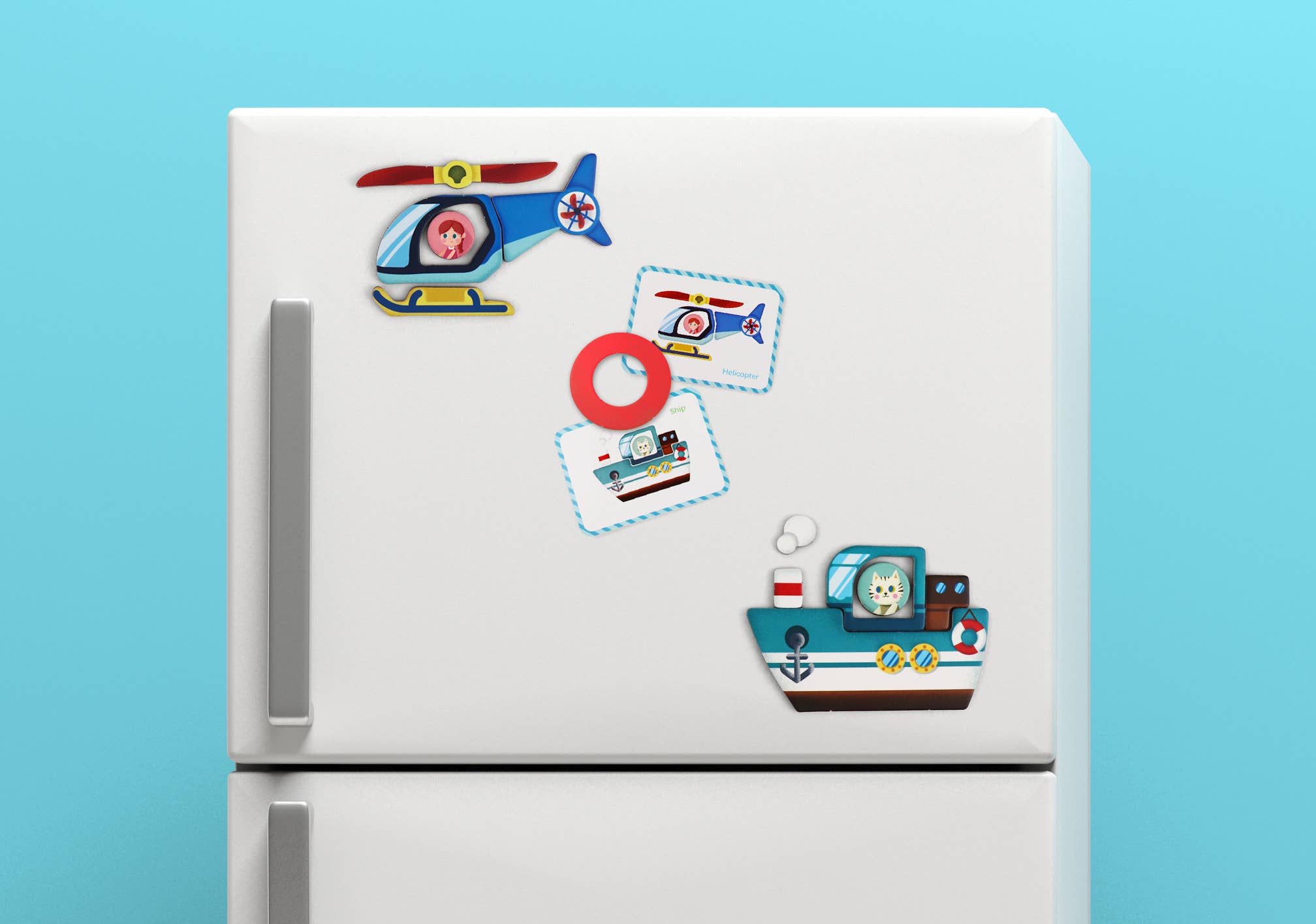 Leo & Friends - Vente Lot de jouets – enfant - Set de jeu Leo & Friends Transportation13