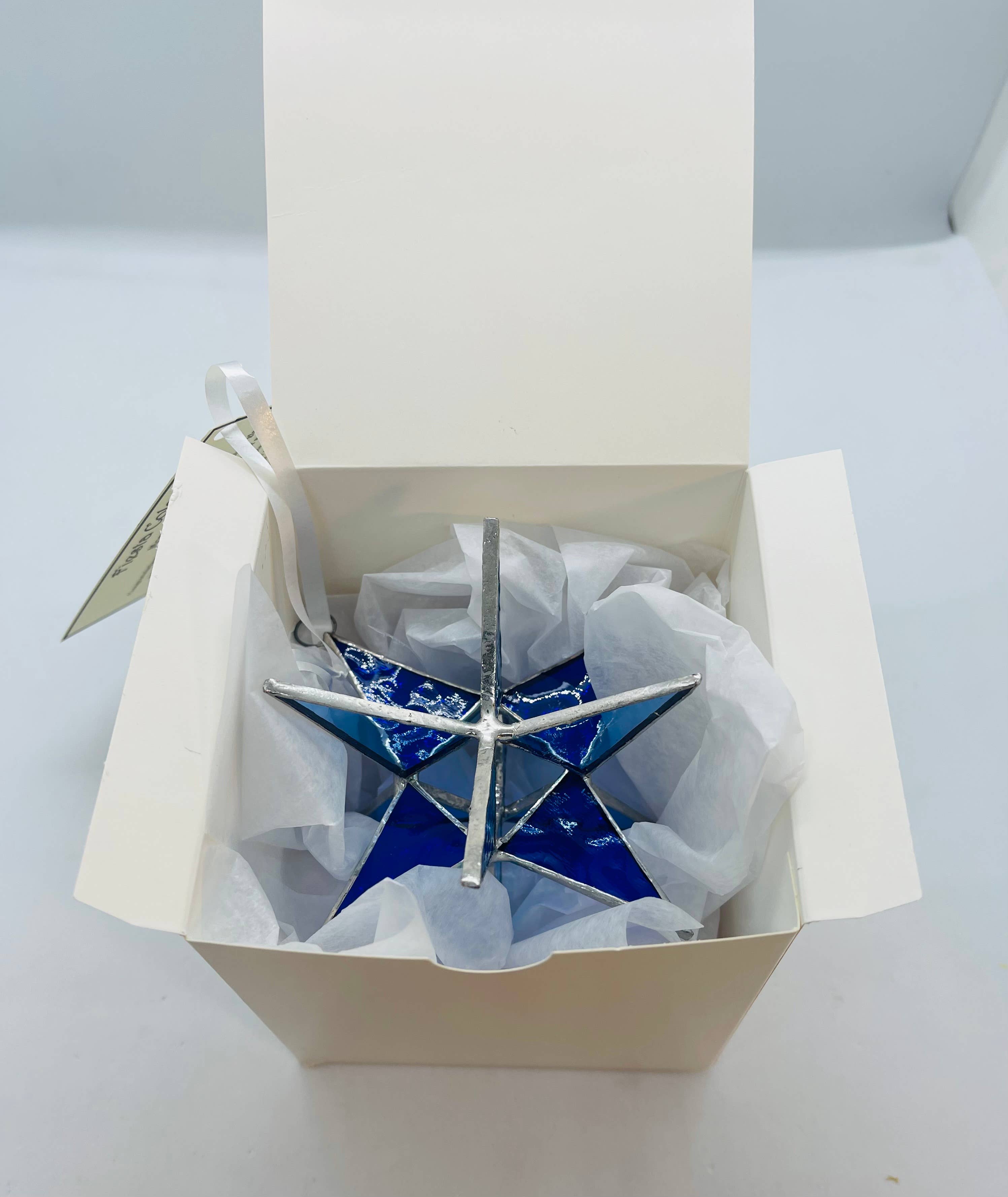 Fiesta Color - Wholesale Suncatcher - Stained Glass Moravian Star - WITH GIFT BOX4