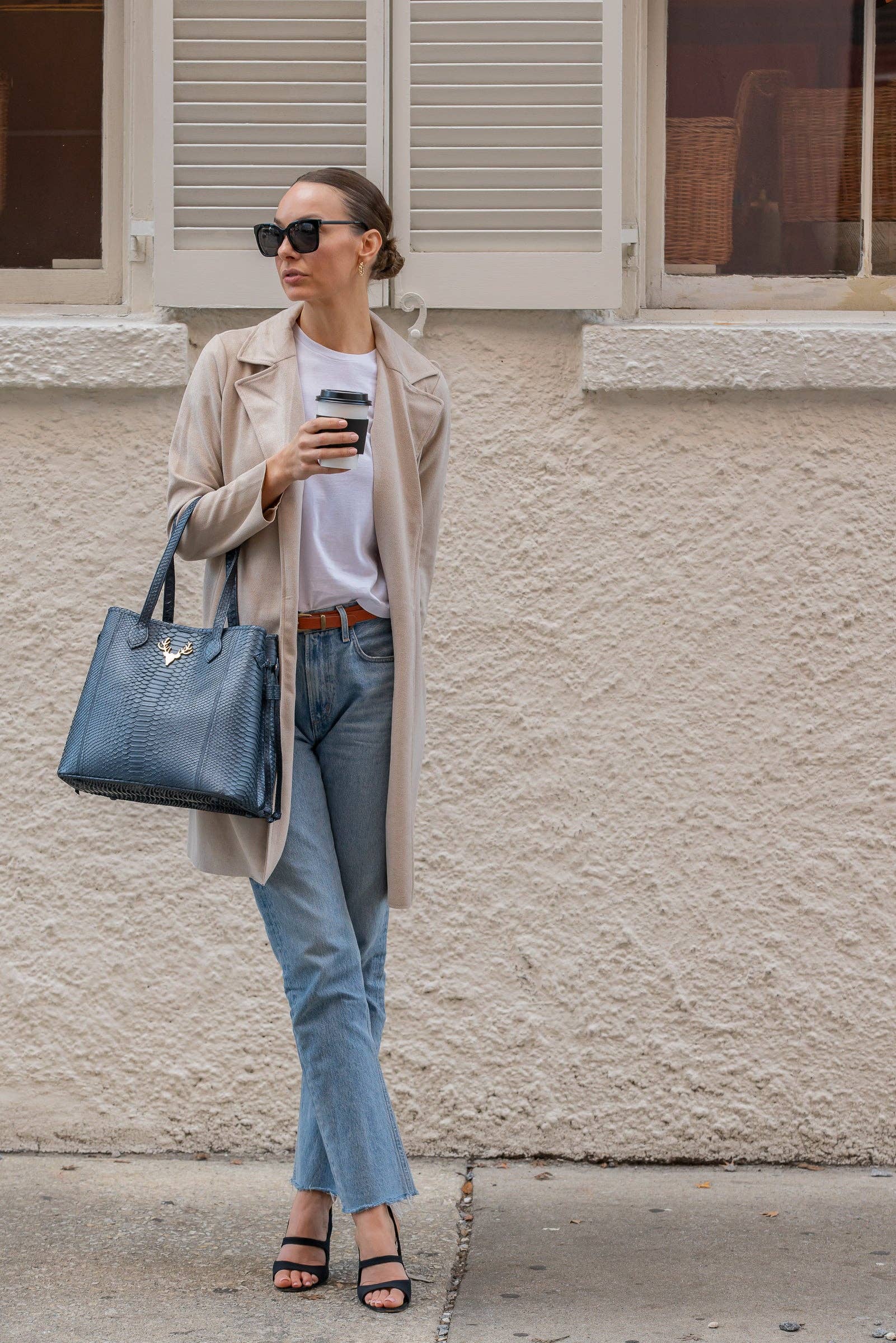 Taxidermy - Wholesale Tote Bag - Women's - Python Liz Traveler Tote23